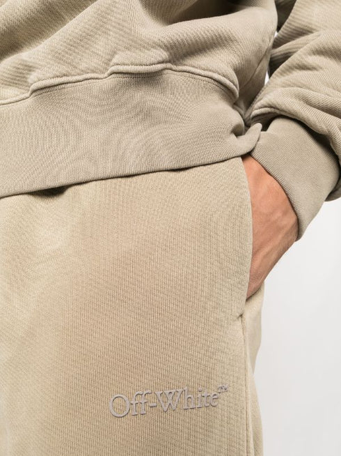 raised logo cotton sweatshirt